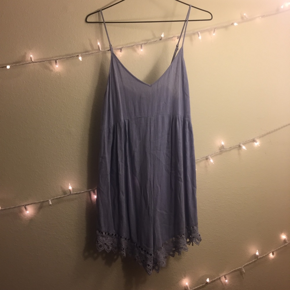 Lavender Lace Romper